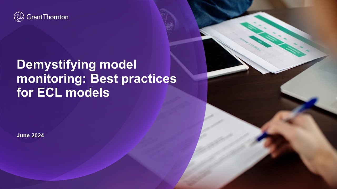 Demystifying model monitoring: Best practices for ECL models (6 June 2024)