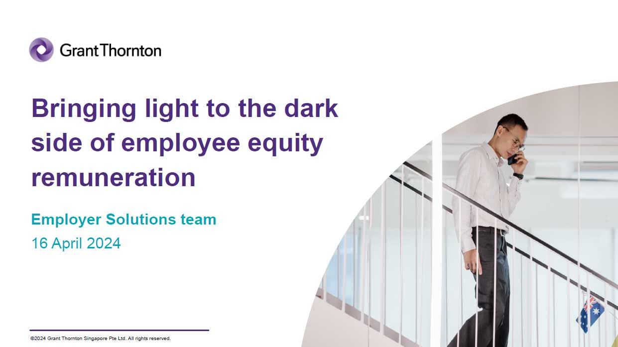 Bringing light to the dark side of employee equity remuneration (16 April 2024)